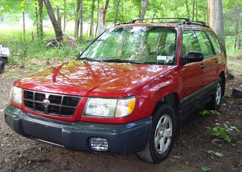 1999 subaru forester l wagon 4-door 2.5l 5 speed manual no reserve