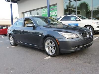 09 bmw 528i sedan navigation/power glass moonroof/leather seats/premium package