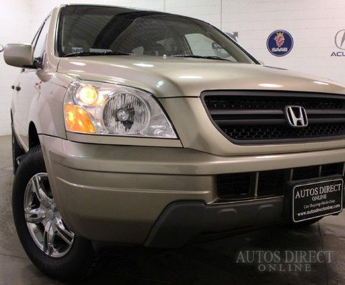 We finance 2005 honda pilot ex-l awd 1 owner 3rows dvd 6cd rfrack kylssent htsts