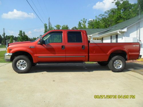 2000 ford f350 4x4 crew cab pickup truck