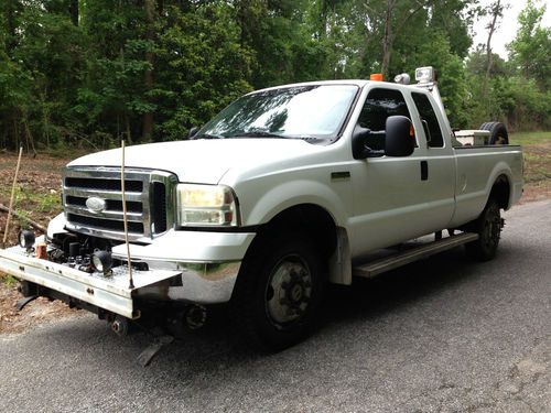 2006 ford f350 f-350 xlt srw xcab 4x4 4wd 1ton 5.4 gas auto trans railroad truck