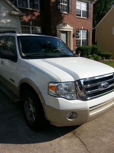 2007 ford expedition el eddie bauer sport utility 4-door 5.4l loaded