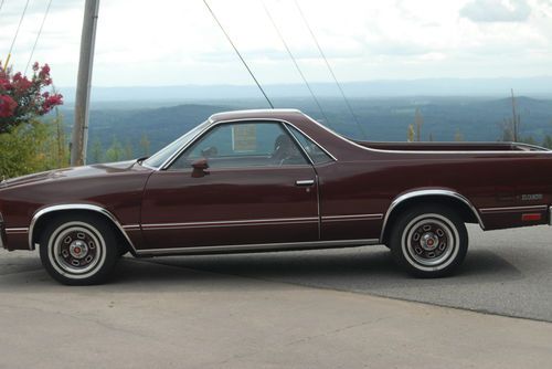 1981 chevrolet el camino /with low miles