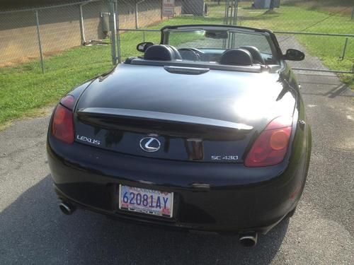 2002 lexus sc430 base convertible 2-door 4.3l