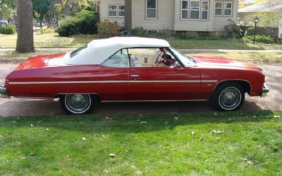 1975 chevrolet caprice classic convertible 2-door 6.6l