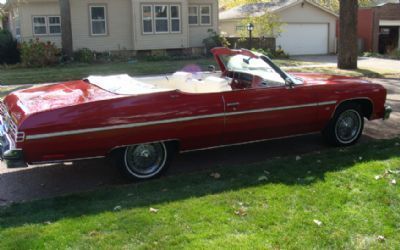 1975 Chevrolet Caprice Classic Convertible 2-Door 6.6L, image 2