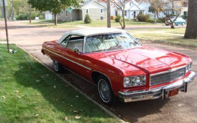 1975 Chevrolet Caprice Classic Convertible 2-Door 6.6L, image 8