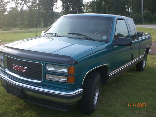 24,000 miles 1995 gmc sierra ext cab sle