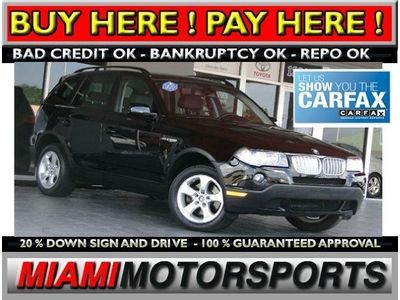 We finance '08 bmw suv low miles, awd panorama sunroof, leather, premium sound