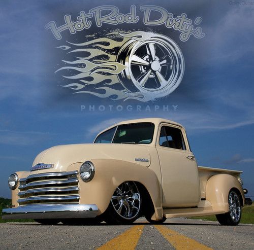 1950 3100 CHEVY RAT ROD STREET HOT ROD AIR RIDE BAGGED PICKUP TRUCK, image 2