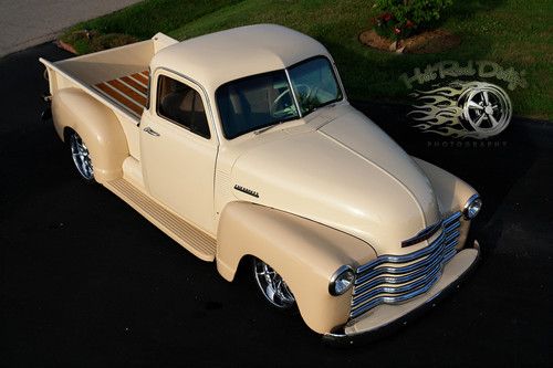 1950 3100 CHEVY RAT ROD STREET HOT ROD AIR RIDE BAGGED PICKUP TRUCK, image 5