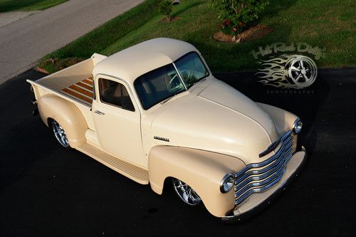 1950 3100 CHEVY RAT ROD STREET HOT ROD AIR RIDE BAGGED PICKUP TRUCK, image 6