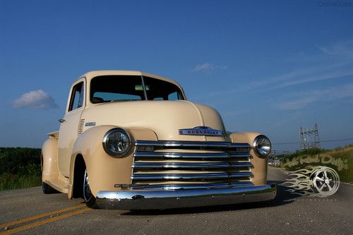 1950 3100 CHEVY RAT ROD STREET HOT ROD AIR RIDE BAGGED PICKUP TRUCK, image 12