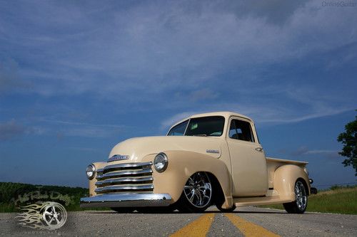 1950 3100 CHEVY RAT ROD STREET HOT ROD AIR RIDE BAGGED PICKUP TRUCK, image 17