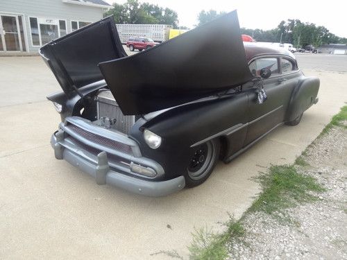 1951 chevy 2 door custom chopped wedded, image 2