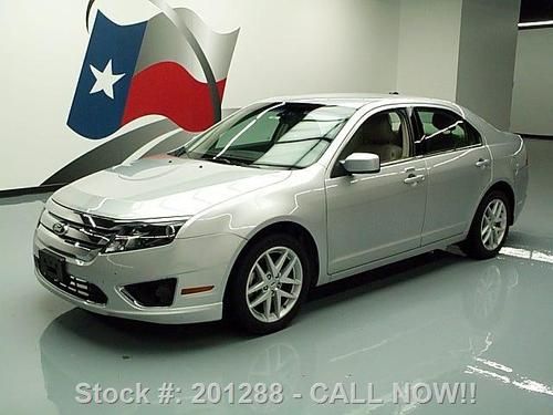 2012 ford fusion sel htd leather sync alloys 53k miles texas direct auto