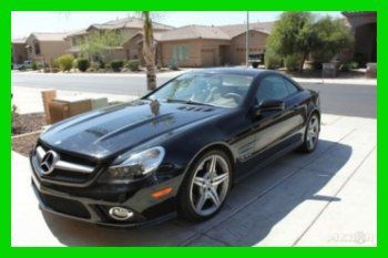 2009 mercedes-benz sl550 5.5l v8 32v automatic convertible premium wrnty arizona