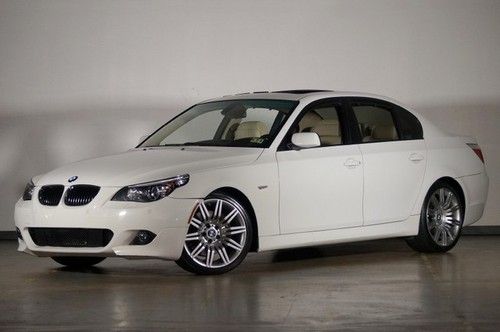 08 550i sport, navigation, cpo warranty, heated seats, steptronic, we finance!