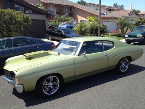 1971 chevrolet chevelle base hardtop 2-door 5.7l