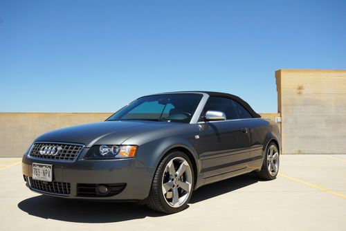 Flawless dophin grey convertible with navigation and rs5 wheels