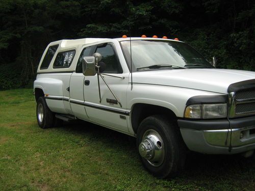 1995 95 dodge 3500 truck cummins 12 valve ton truck dually !!