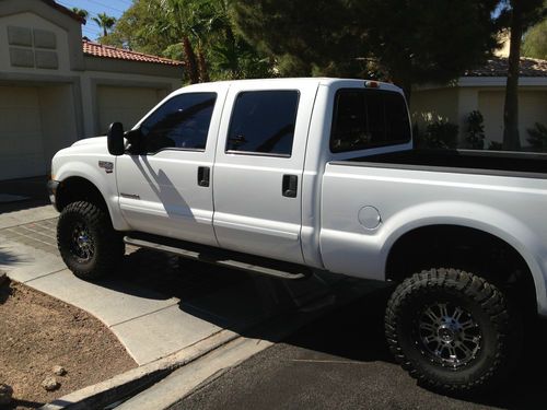 2002 ford f-250 lariat crew-cab 7.3l diesel short bed -no reserve