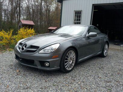 2010 mercedes-benz slk350 base convertible 2-door 3.5l sport amg package