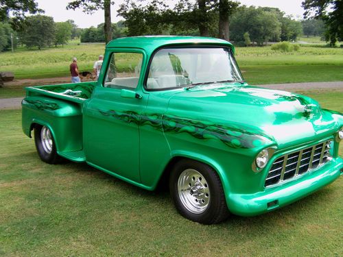 Custom 56 chevrolet pickup "the hulk"