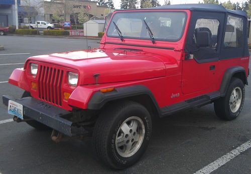 1994 jeep wrangler se sport utility 2-door 4.0l