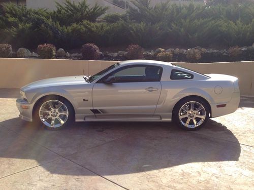 2005 saleen s281, silver 2dr coupe, orig. owner, garage kept/dealer maintained