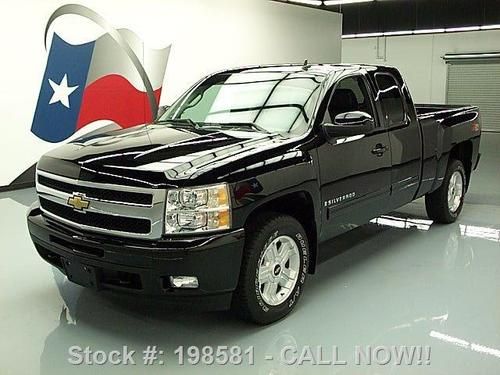 2009 chevy silverado ltz ext cab z71 4x4 leather 41k mi texas direct auto