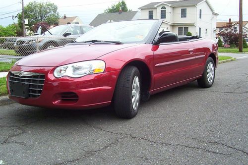 2004 chrysler sebring lx convertible 2-door 2.4l