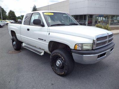 2001 dodge ram 2500 v10 4wd work truck clean carfax