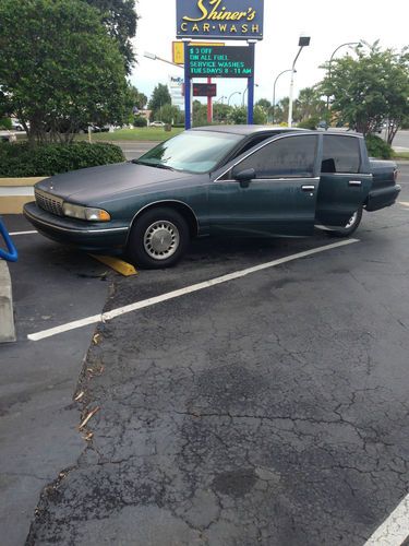 1994 chevrolet caprice classic sedan 4-door 4.3l no reserve