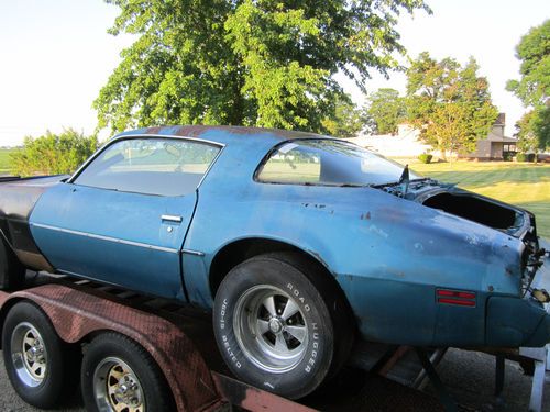 1979 pontiac firebird trans am project car body