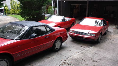 Cadillac allante convertibles - three to choose from - private collector