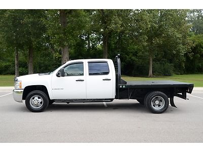 2009 chevrolet silverado 3500 hd crew cab i dually i flat bed i super clean