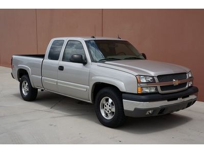 04 Chevy Silverado 1500 EXT CAB Z71 4X4 2 OWNER CARFAX CERT SPOTLESS LEATHER!!!, US $12,695.00, image 20