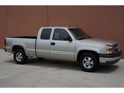 04 Chevy Silverado 1500 EXT CAB Z71 4X4 2 OWNER CARFAX CERT SPOTLESS LEATHER!!!, US $12,695.00, image 22