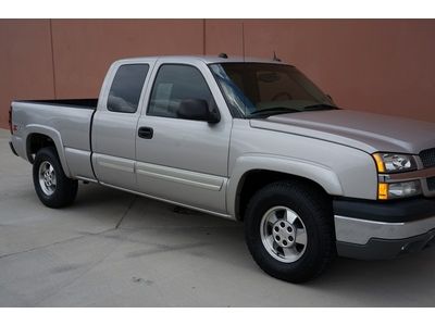 04 Chevy Silverado 1500 EXT CAB Z71 4X4 2 OWNER CARFAX CERT SPOTLESS LEATHER!!!, US $12,695.00, image 33