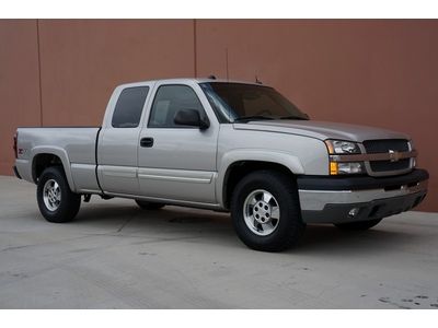 04 Chevy Silverado 1500 EXT CAB Z71 4X4 2 OWNER CARFAX CERT SPOTLESS LEATHER!!!, US $12,695.00, image 36