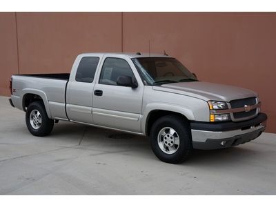 04 Chevy Silverado 1500 EXT CAB Z71 4X4 2 OWNER CARFAX CERT SPOTLESS LEATHER!!!, US $12,695.00, image 38