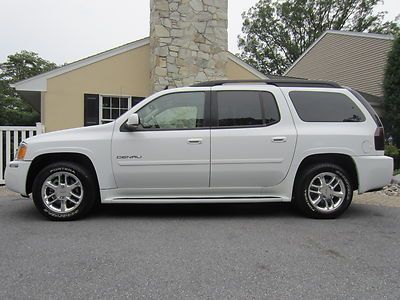 2006 gmc envoy denali xl 4x$ 5.3 v8 300hp 7 passenger dvd 20mpg clean carfax new