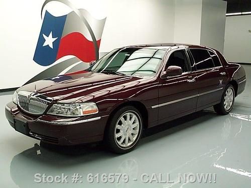 2010 lincoln town car signature l htd leather 41k miles texas direct auto