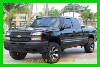 2004 chevrolet silverado 1500 ext cab 4x4 4wd lt bose super sharp must see