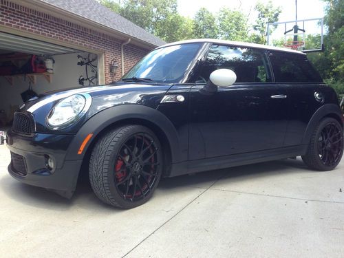 2008 mini cooper s - astro black, new breyton wheels, and 2nd winter set!