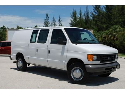 2006 ford econoline cargo van e-250 2wd 3/4 ton 5.4l v8 pass-thru bulkhead