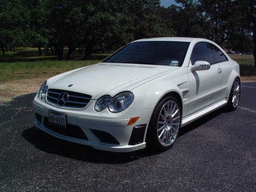 Mercedes clk 63 black series coupe 2008