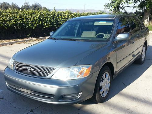 2001 toyota avalon xl sedan 4-door 3.0l guaranteed excellent condition!!!! green