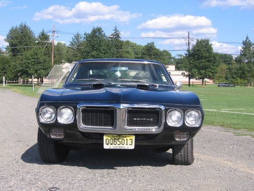 1969 pontiac firebird 400 6.6l